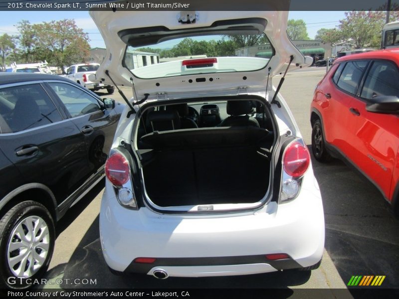 Summit White / Light Titanium/Silver 2015 Chevrolet Spark LT