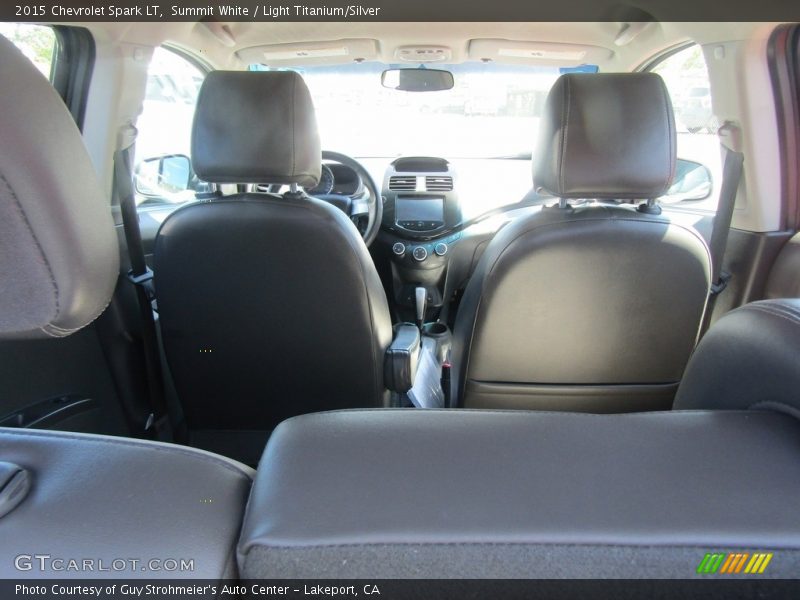 Summit White / Light Titanium/Silver 2015 Chevrolet Spark LT