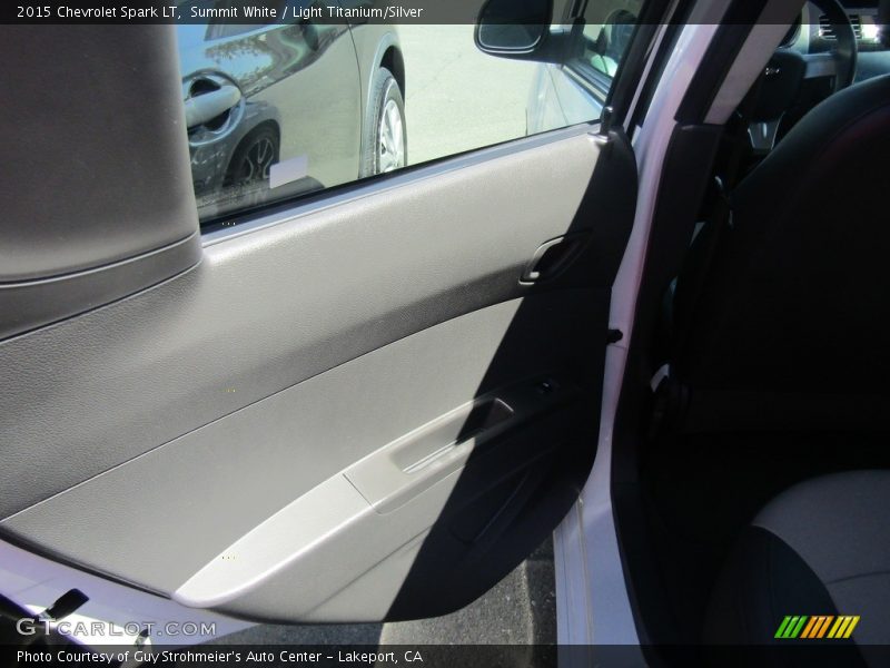 Summit White / Light Titanium/Silver 2015 Chevrolet Spark LT