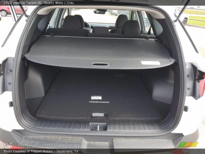 Quartz White / Gray 2022 Hyundai Tucson SE