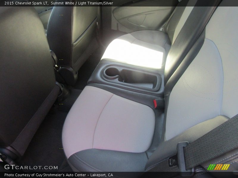 Summit White / Light Titanium/Silver 2015 Chevrolet Spark LT