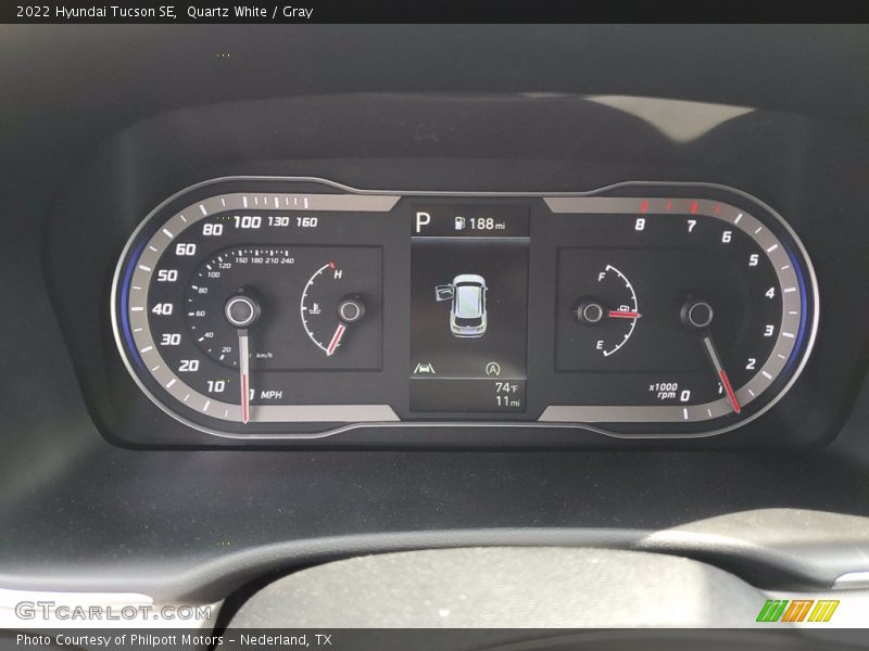 Quartz White / Gray 2022 Hyundai Tucson SE