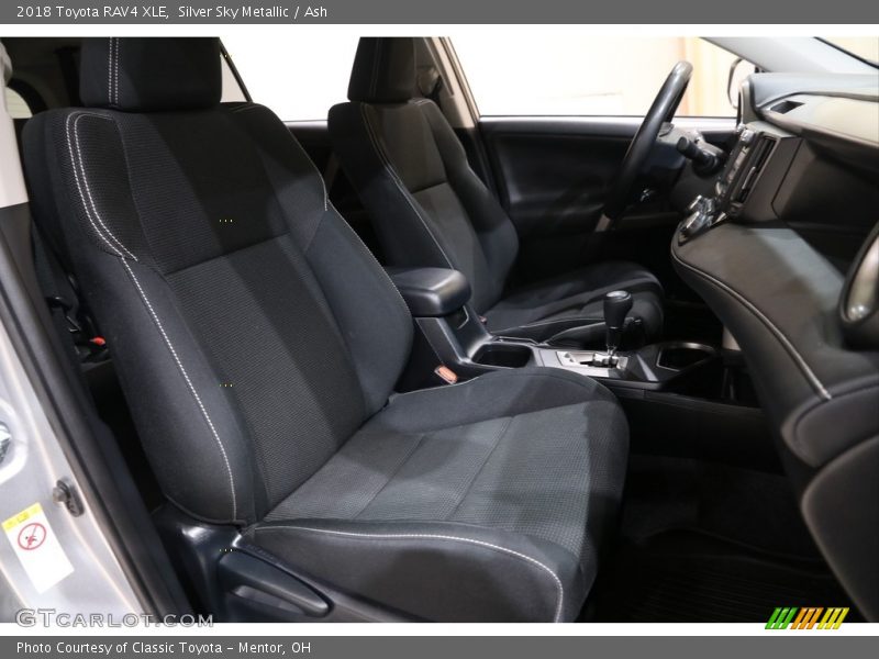 Silver Sky Metallic / Ash 2018 Toyota RAV4 XLE