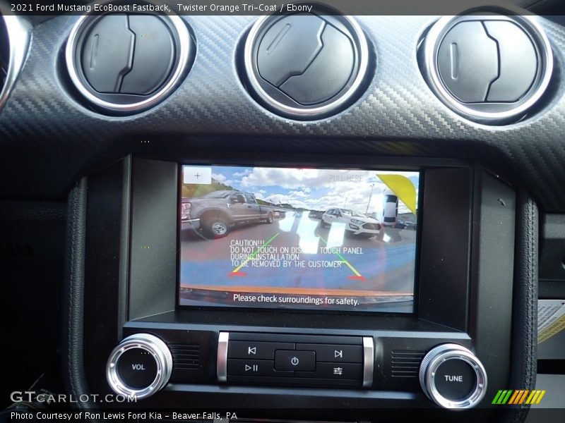 Twister Orange Tri-Coat / Ebony 2021 Ford Mustang EcoBoost Fastback
