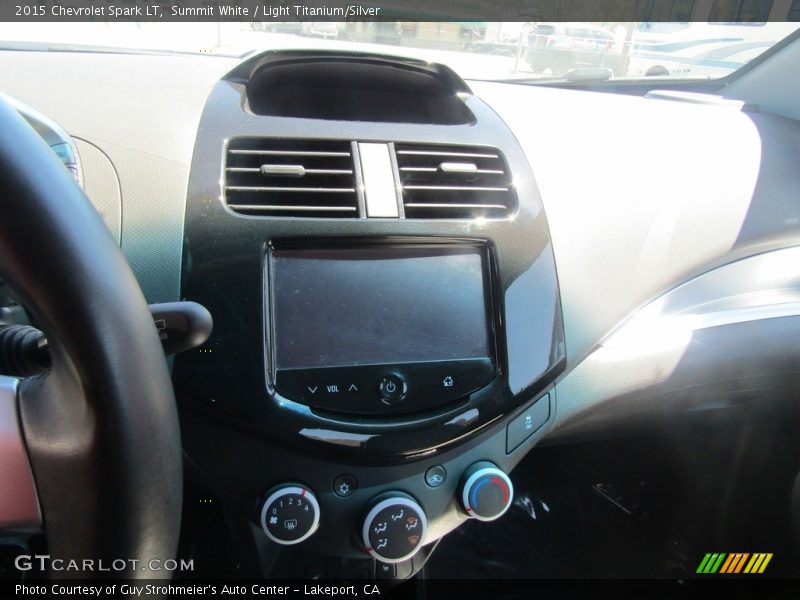 Summit White / Light Titanium/Silver 2015 Chevrolet Spark LT