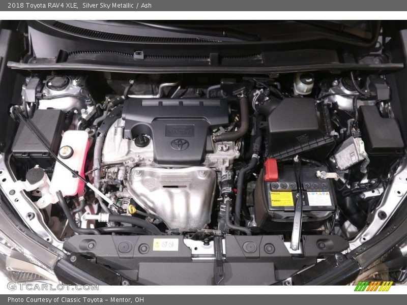 Silver Sky Metallic / Ash 2018 Toyota RAV4 XLE