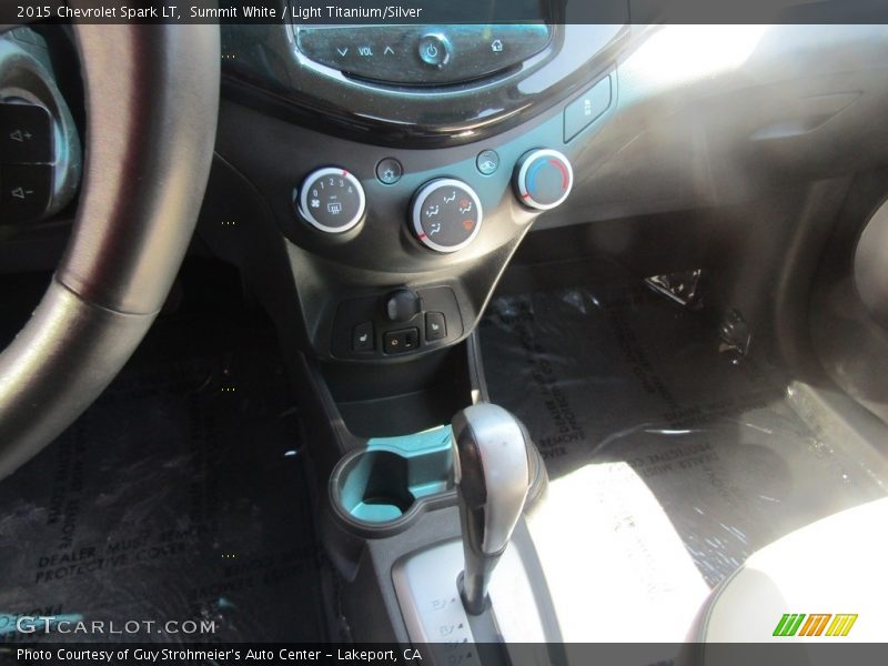 Summit White / Light Titanium/Silver 2015 Chevrolet Spark LT