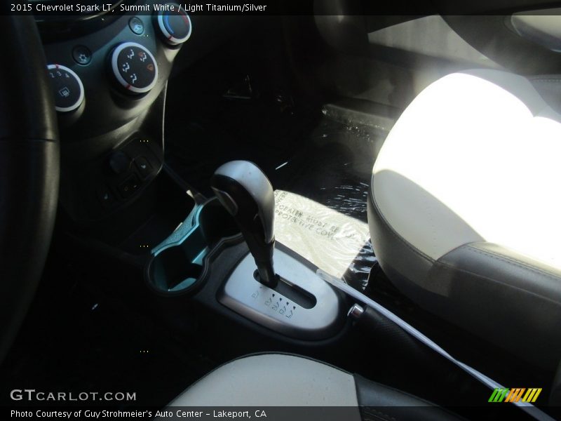 Summit White / Light Titanium/Silver 2015 Chevrolet Spark LT