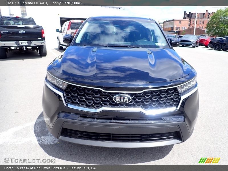 Ebony Black / Black 2021 Kia Sorento LX AWD