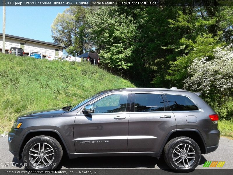 Granite Crystal Metallic / Black/Light Frost Beige 2018 Jeep Grand Cherokee Limited 4x4