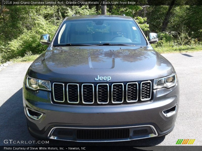 Granite Crystal Metallic / Black/Light Frost Beige 2018 Jeep Grand Cherokee Limited 4x4