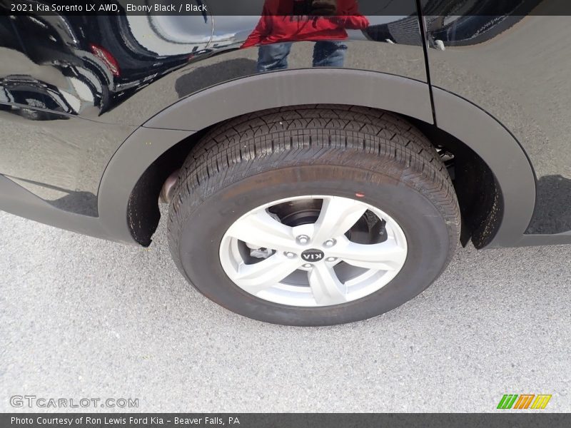 Ebony Black / Black 2021 Kia Sorento LX AWD