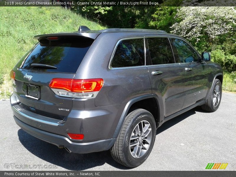 Granite Crystal Metallic / Black/Light Frost Beige 2018 Jeep Grand Cherokee Limited 4x4