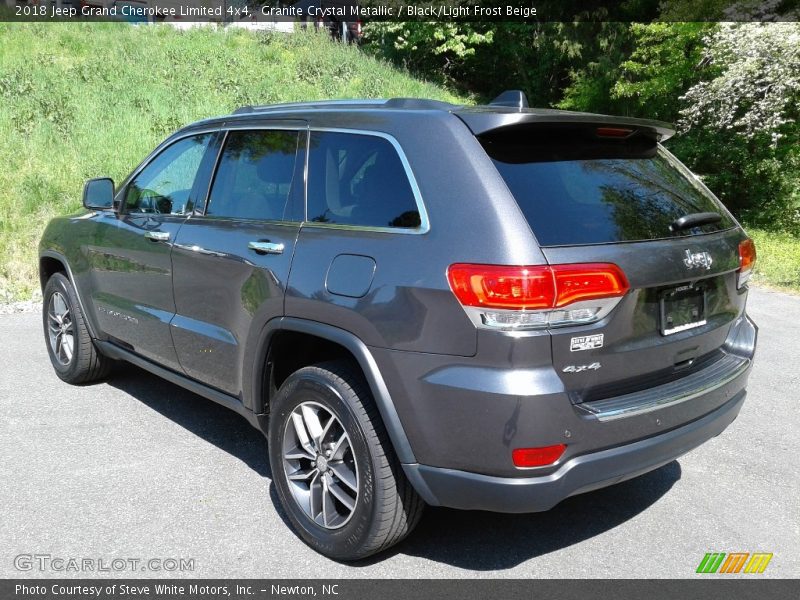 Granite Crystal Metallic / Black/Light Frost Beige 2018 Jeep Grand Cherokee Limited 4x4