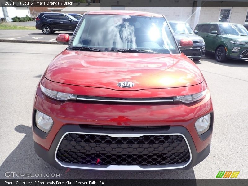 Mars Orange / Black 2021 Kia Soul S
