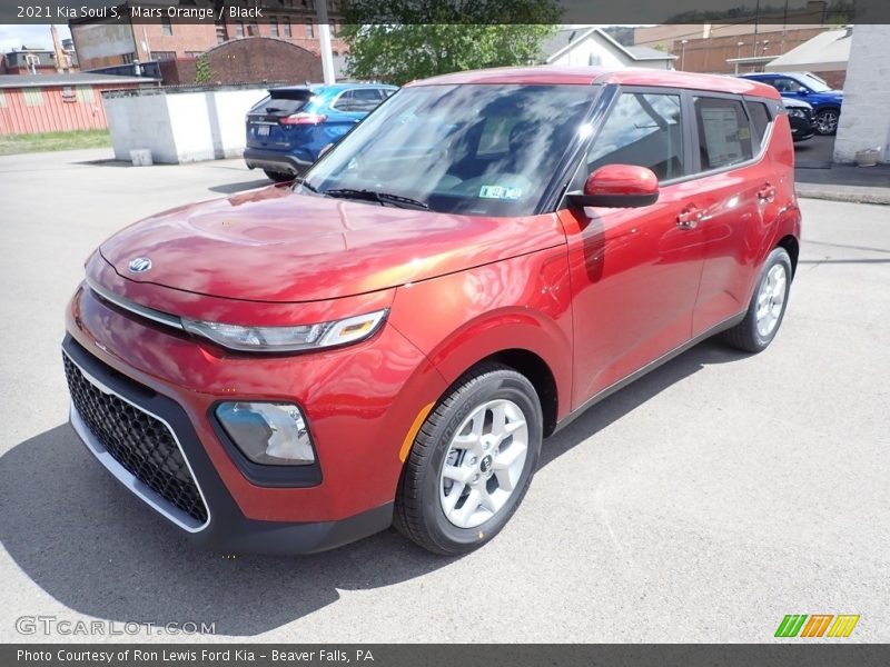 Mars Orange / Black 2021 Kia Soul S