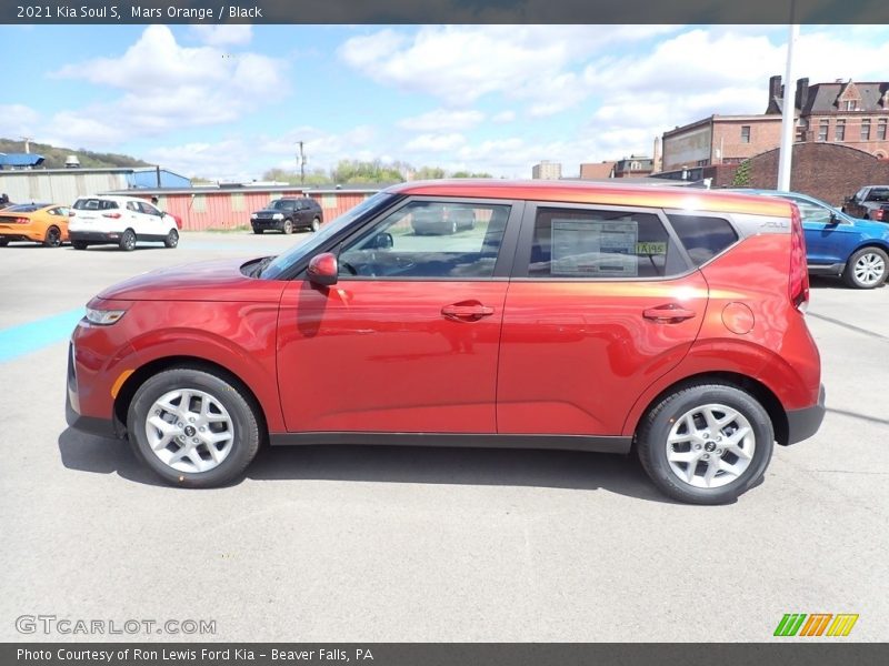 Mars Orange / Black 2021 Kia Soul S