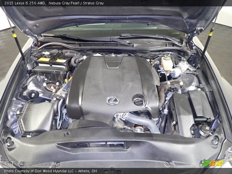 Nebula Gray Pearl / Stratus Gray 2015 Lexus IS 250 AWD