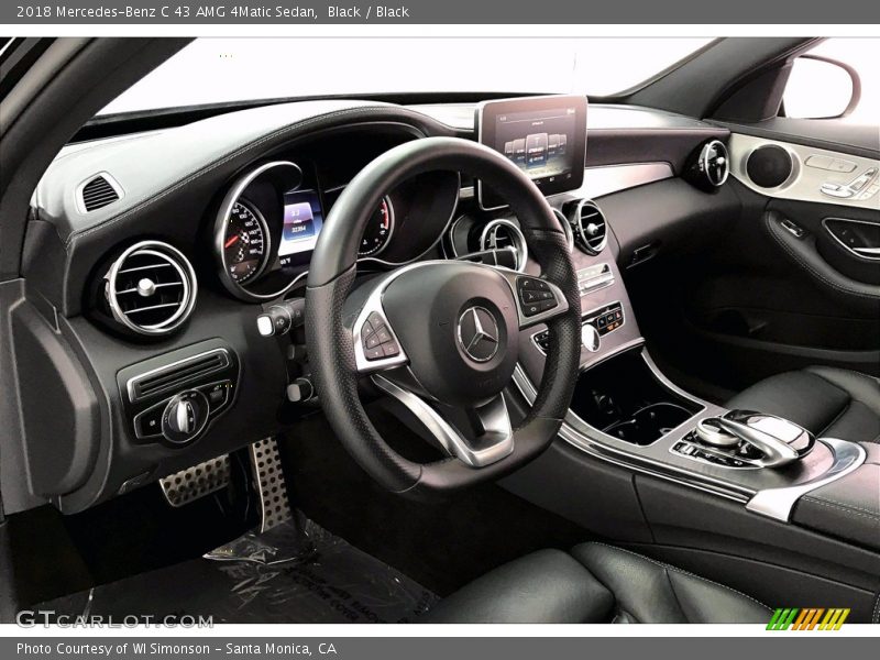 Black Interior - 2018 C 43 AMG 4Matic Sedan 