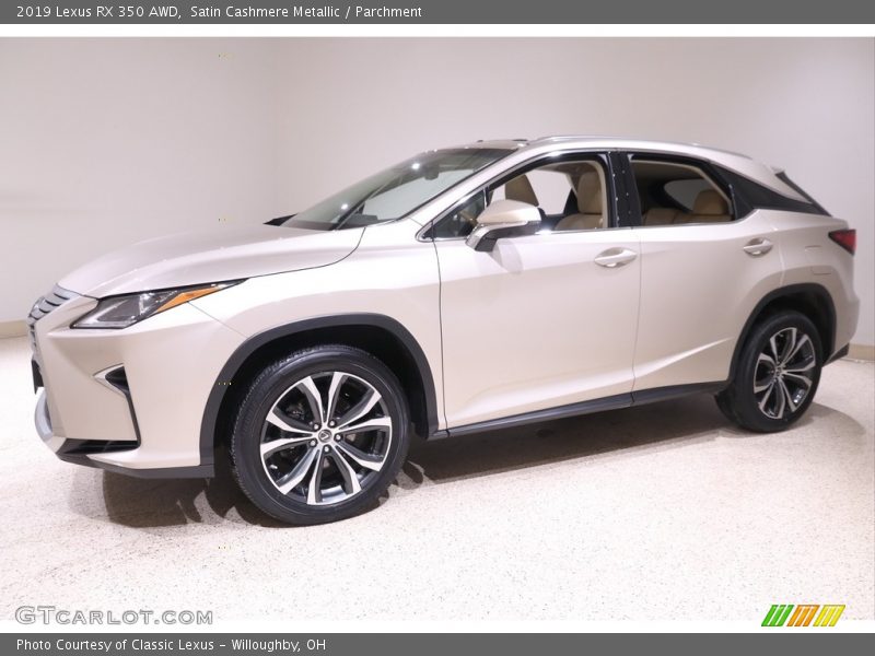 Satin Cashmere Metallic / Parchment 2019 Lexus RX 350 AWD
