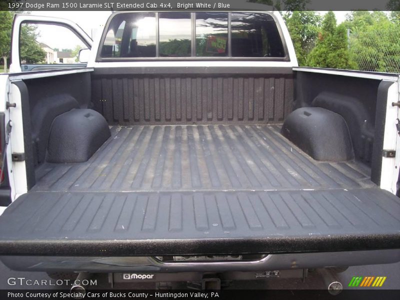 Bright White / Blue 1997 Dodge Ram 1500 Laramie SLT Extended Cab 4x4