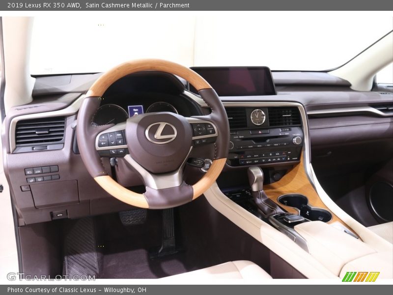 Satin Cashmere Metallic / Parchment 2019 Lexus RX 350 AWD