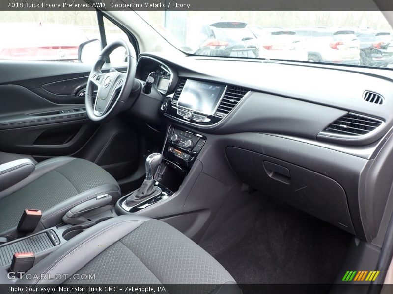 Coppertino Metallic / Ebony 2018 Buick Encore Preferred AWD
