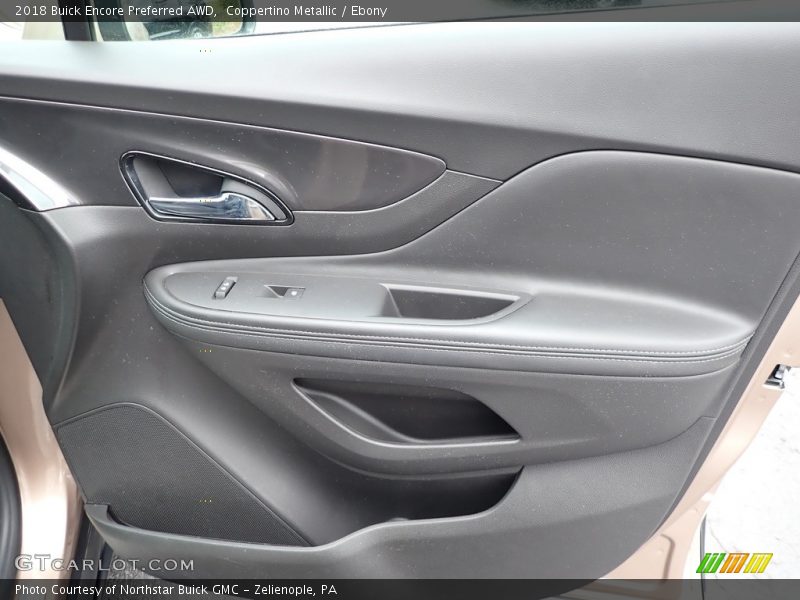 Coppertino Metallic / Ebony 2018 Buick Encore Preferred AWD
