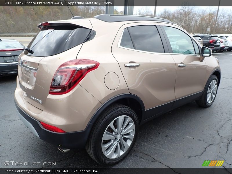 Coppertino Metallic / Ebony 2018 Buick Encore Preferred AWD