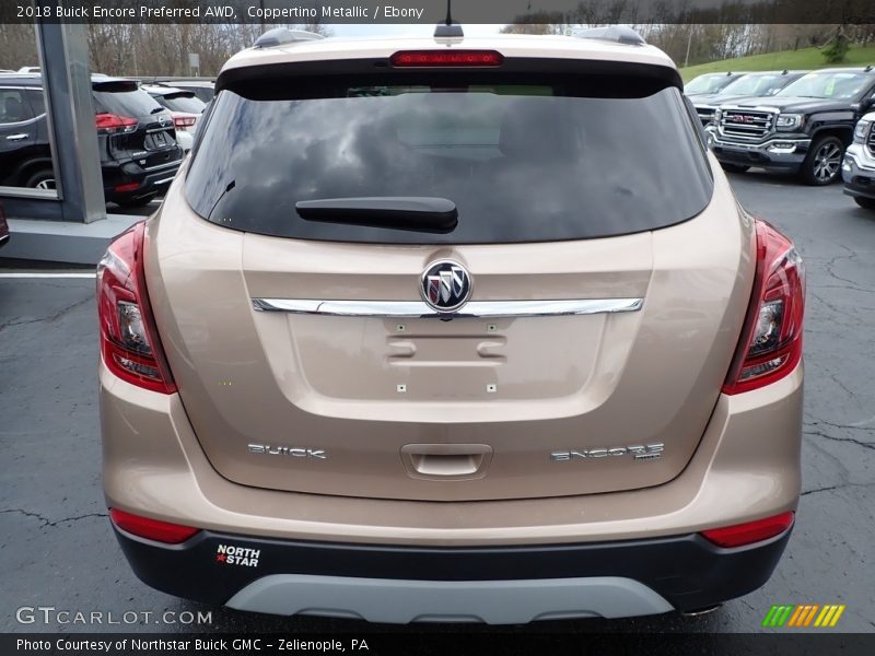 Coppertino Metallic / Ebony 2018 Buick Encore Preferred AWD