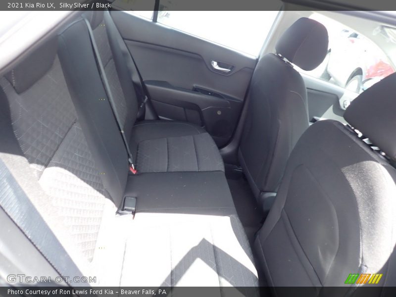Silky Silver / Black 2021 Kia Rio LX