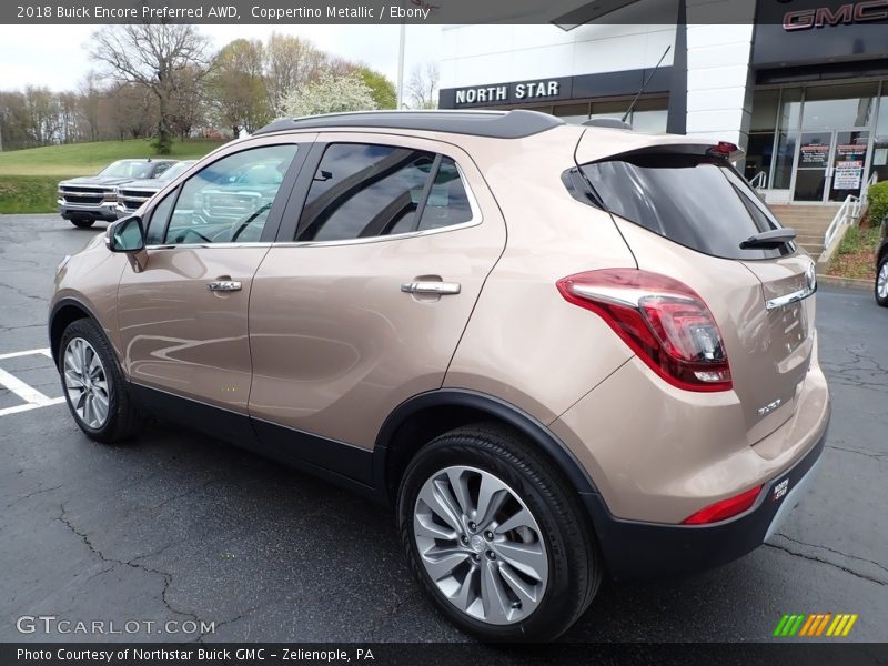 Coppertino Metallic / Ebony 2018 Buick Encore Preferred AWD