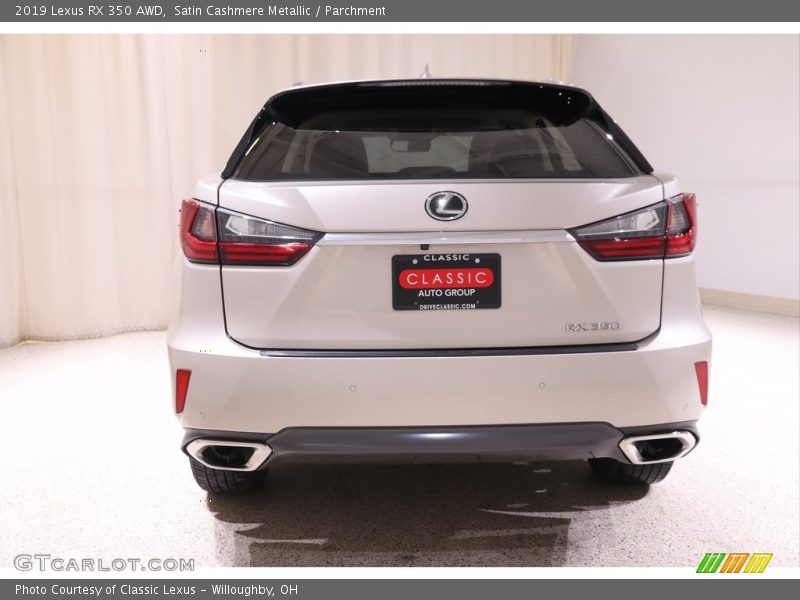 Satin Cashmere Metallic / Parchment 2019 Lexus RX 350 AWD