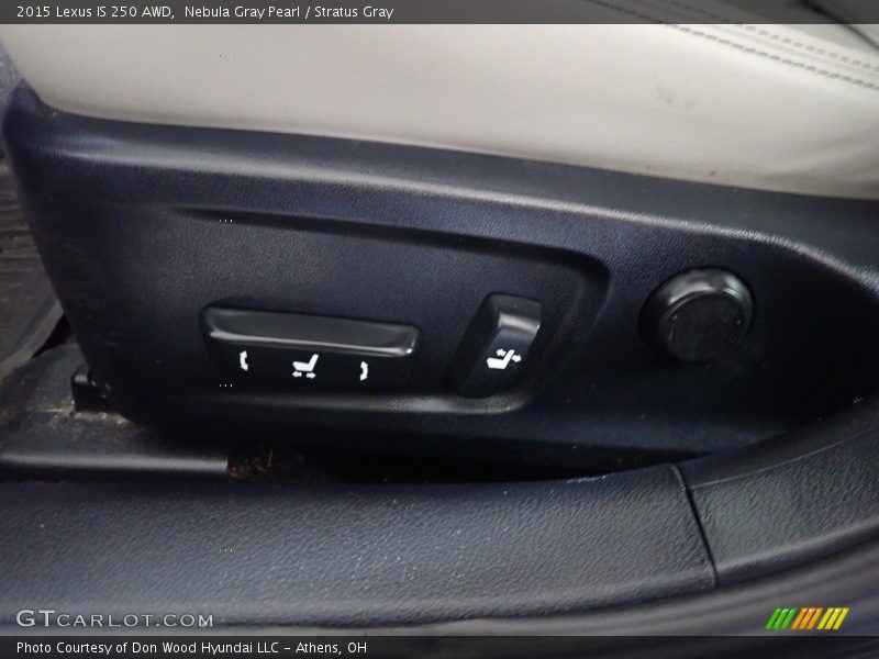 Nebula Gray Pearl / Stratus Gray 2015 Lexus IS 250 AWD