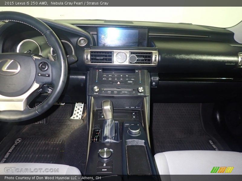 Nebula Gray Pearl / Stratus Gray 2015 Lexus IS 250 AWD