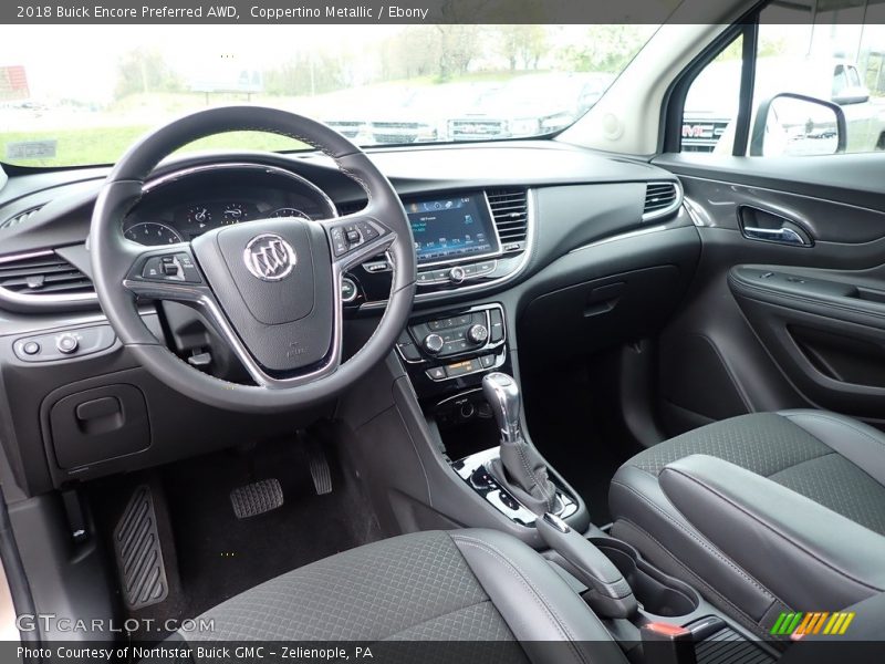 Coppertino Metallic / Ebony 2018 Buick Encore Preferred AWD