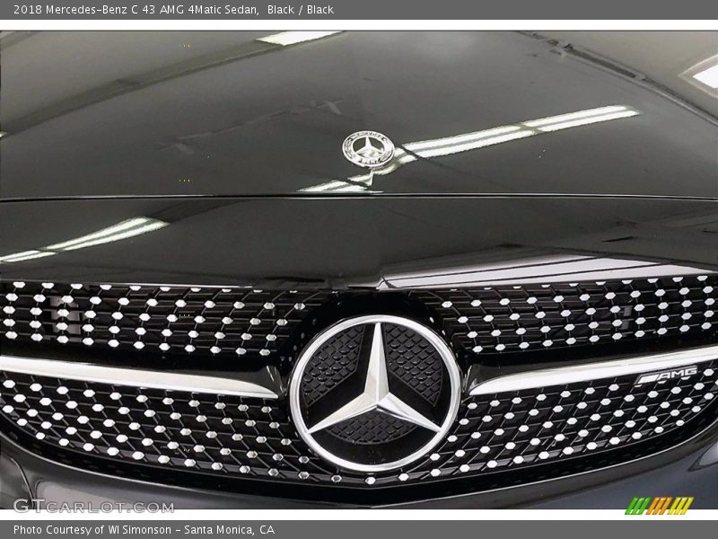 Black / Black 2018 Mercedes-Benz C 43 AMG 4Matic Sedan