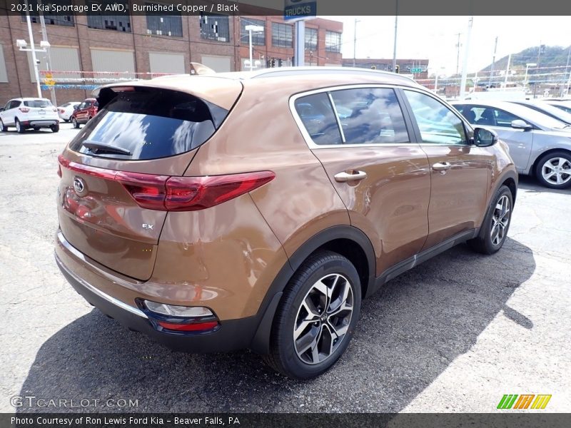 Burnished Copper / Black 2021 Kia Sportage EX AWD