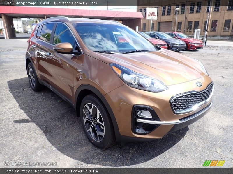 Burnished Copper / Black 2021 Kia Sportage EX AWD