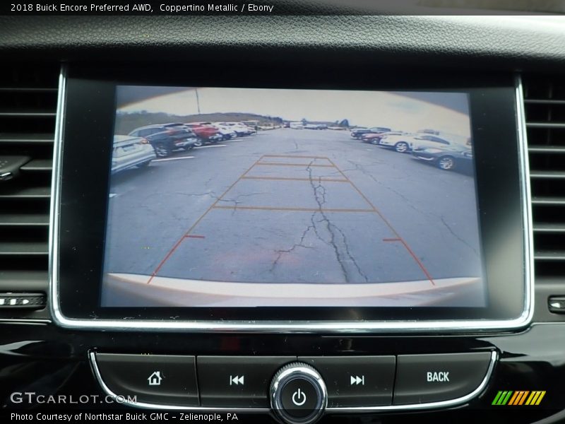 Coppertino Metallic / Ebony 2018 Buick Encore Preferred AWD