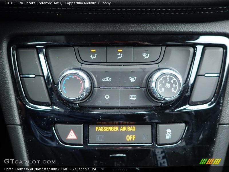 Coppertino Metallic / Ebony 2018 Buick Encore Preferred AWD