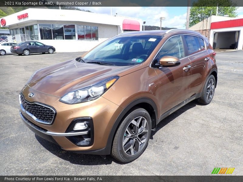 Burnished Copper / Black 2021 Kia Sportage EX AWD