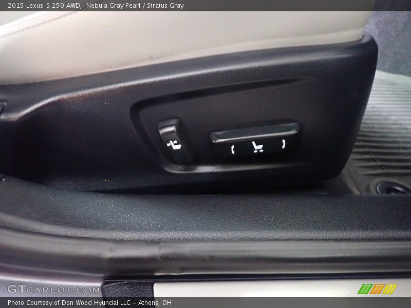 Nebula Gray Pearl / Stratus Gray 2015 Lexus IS 250 AWD