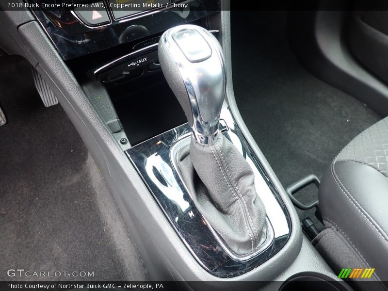 Coppertino Metallic / Ebony 2018 Buick Encore Preferred AWD