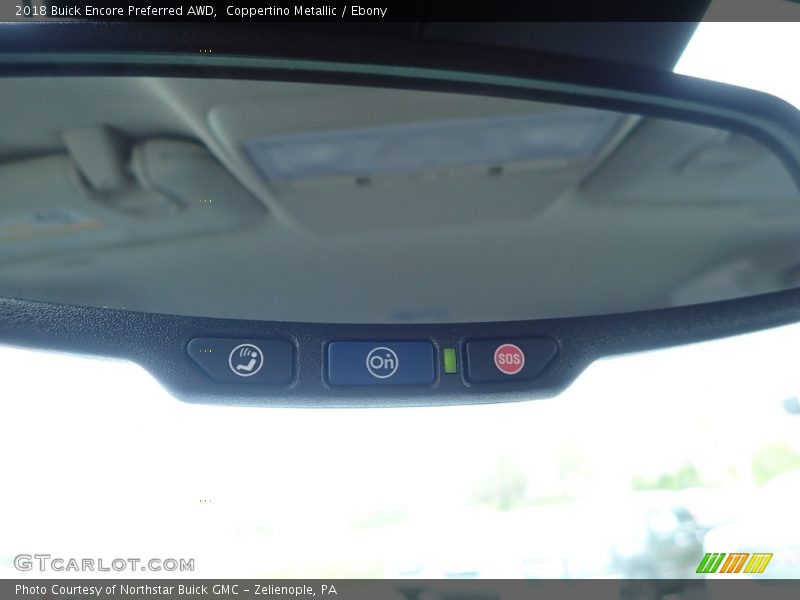 Coppertino Metallic / Ebony 2018 Buick Encore Preferred AWD