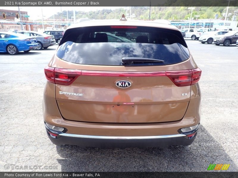 Burnished Copper / Black 2021 Kia Sportage EX AWD