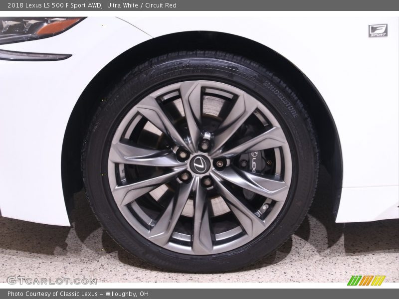  2018 LS 500 F Sport AWD Wheel