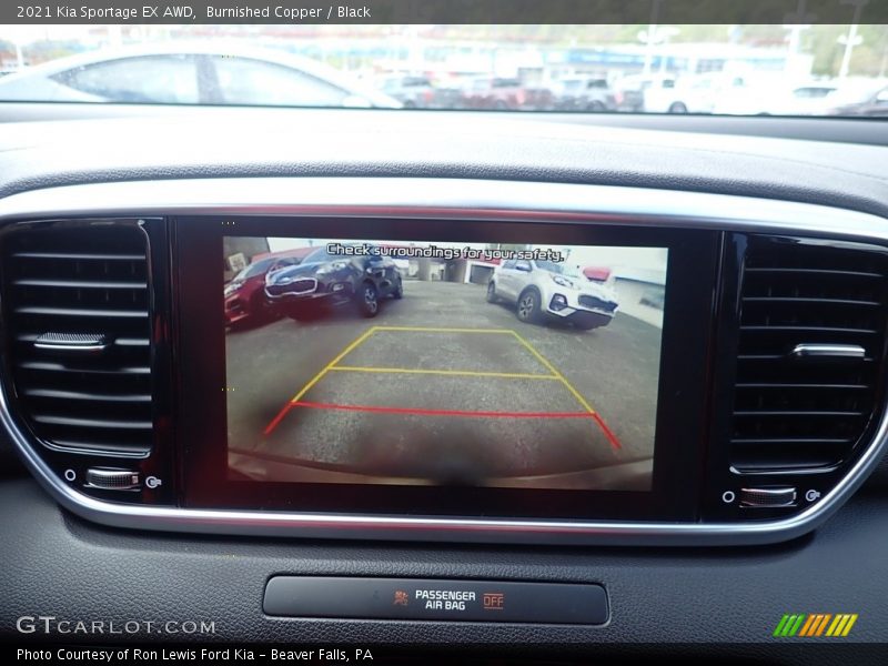 Burnished Copper / Black 2021 Kia Sportage EX AWD