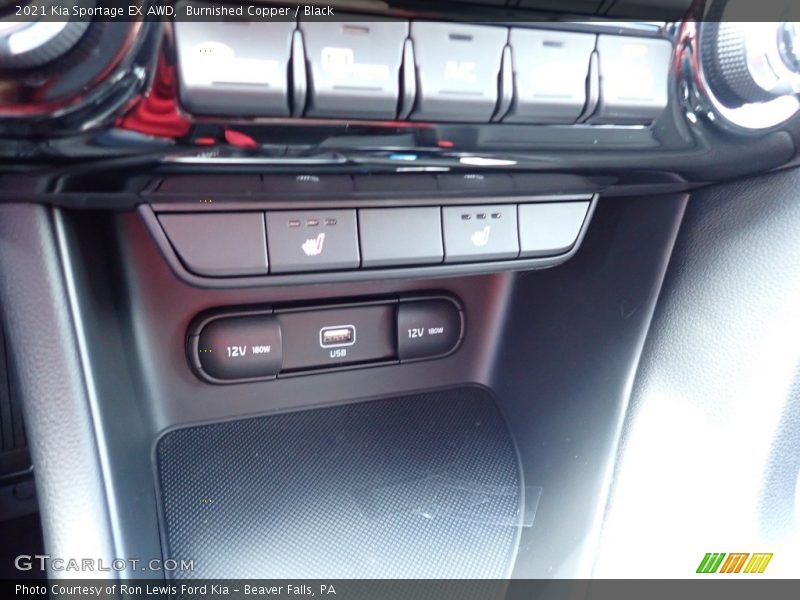 Burnished Copper / Black 2021 Kia Sportage EX AWD