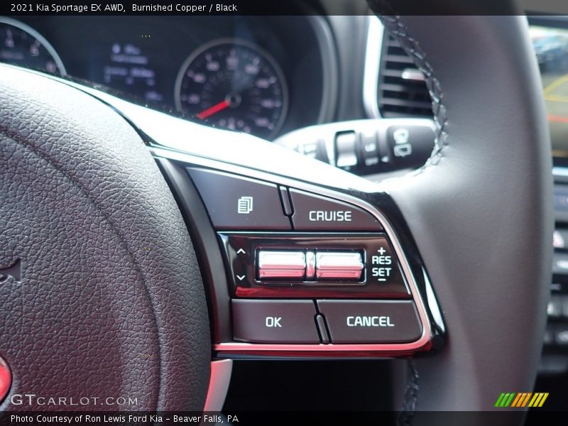 Burnished Copper / Black 2021 Kia Sportage EX AWD